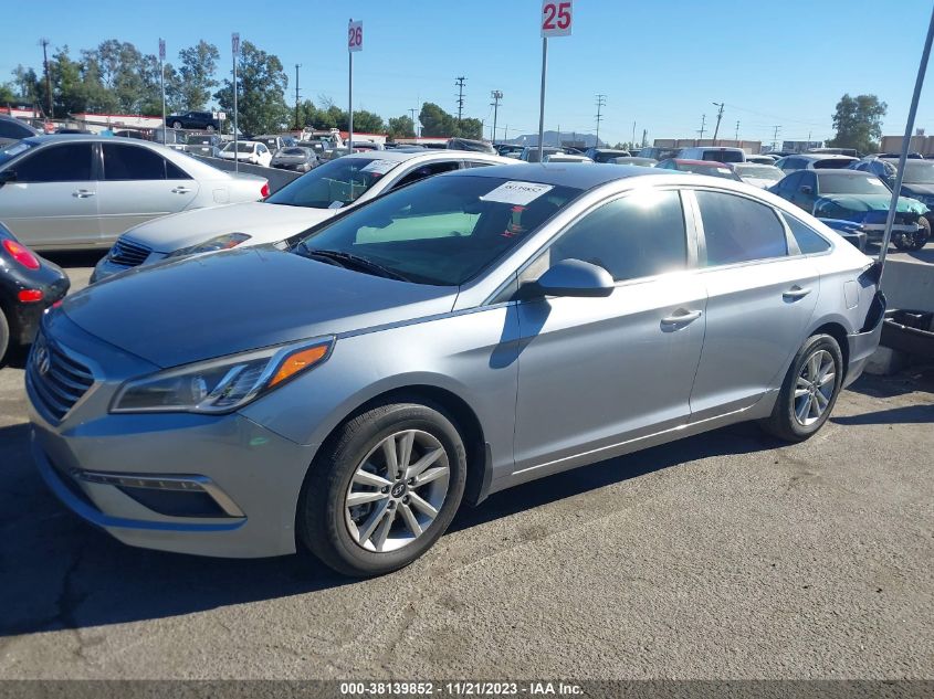 2015 HYUNDAI SONATA SE - 5NPE24AF6FH166321