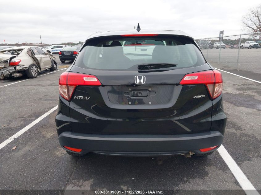 2016 HONDA HR-V LX - 3CZRU6H39GM761818