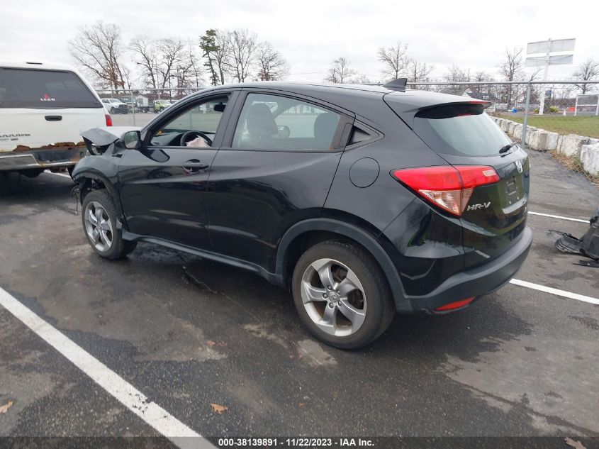 2016 HONDA HR-V LX - 3CZRU6H39GM761818