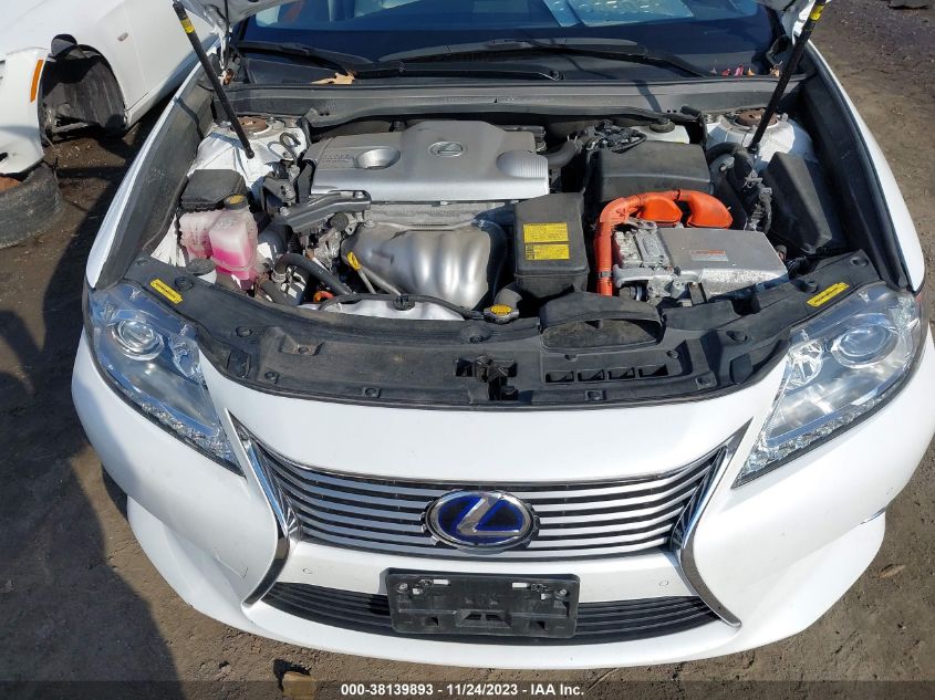 2013 LEXUS ES 300H HYBRID - JTHBW1GG9D2021163