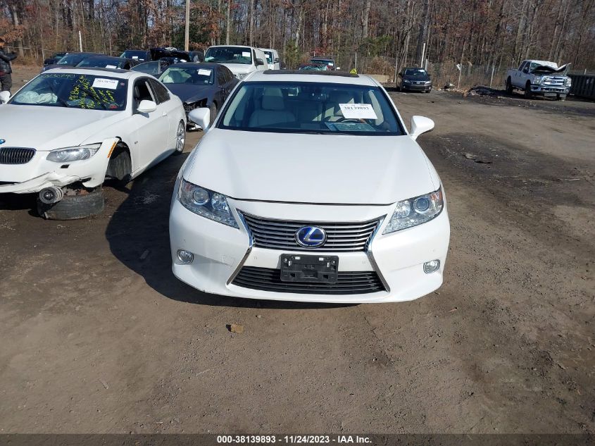 2013 LEXUS ES 300H HYBRID - JTHBW1GG9D2021163