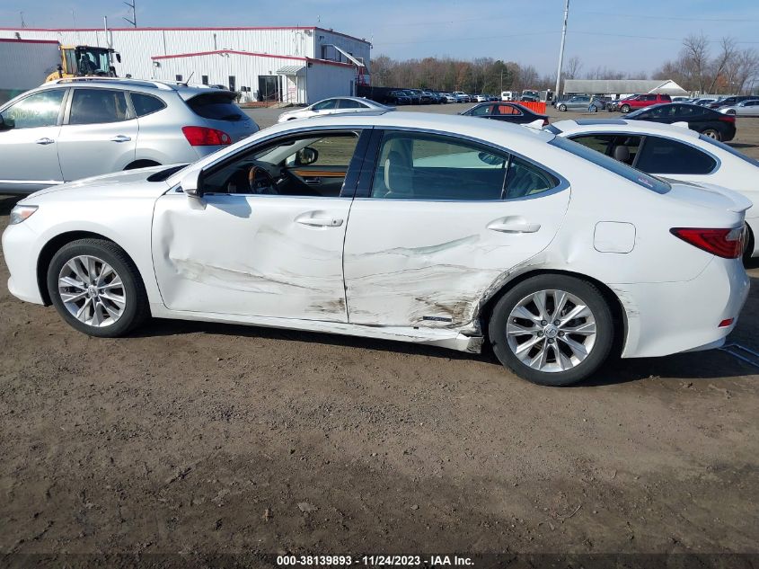 2013 LEXUS ES 300H HYBRID - JTHBW1GG9D2021163