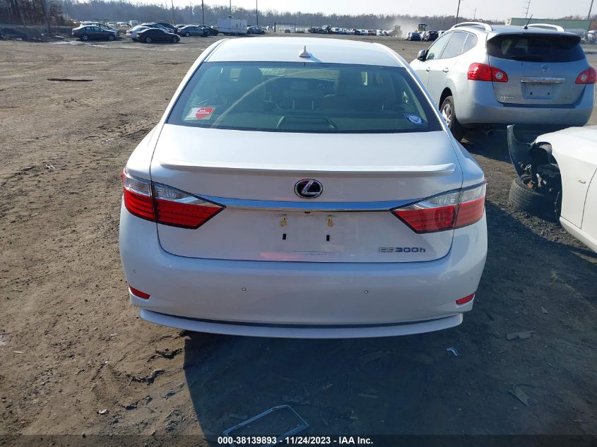 2013 LEXUS ES 300H HYBRID - JTHBW1GG9D2021163
