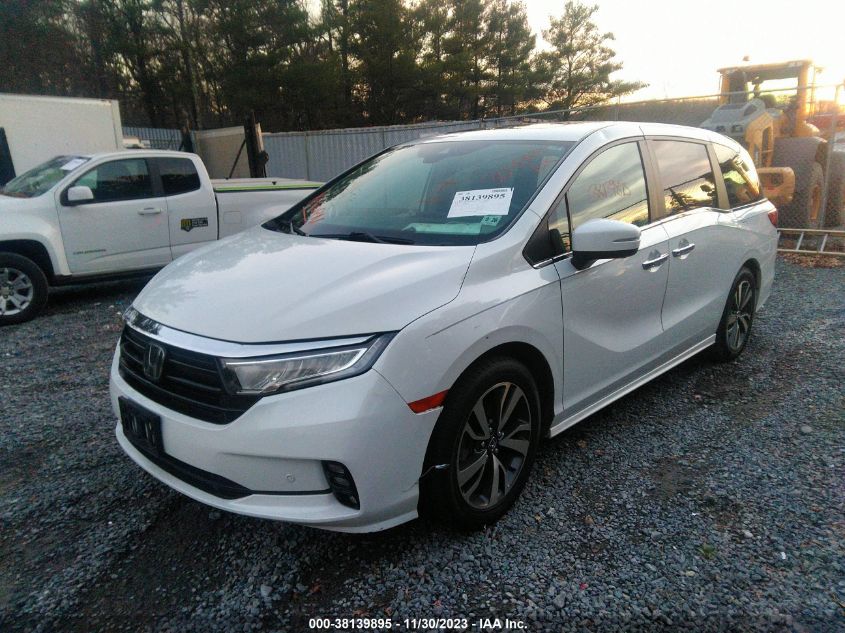 2022 HONDA ODYSSEY TOURING - 5FNRL6H85NB039087