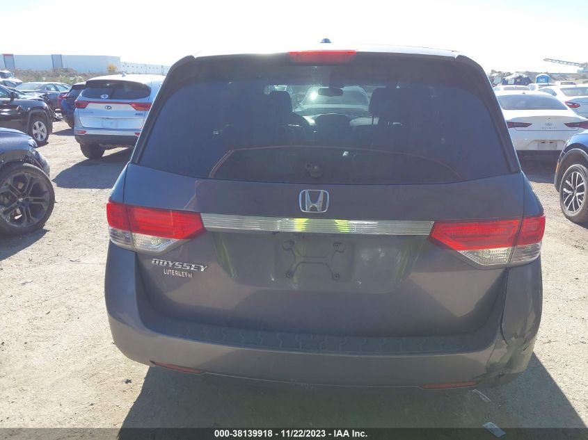 2015 HONDA ODYSSEY EXL - 5FNRL5H66FB083206