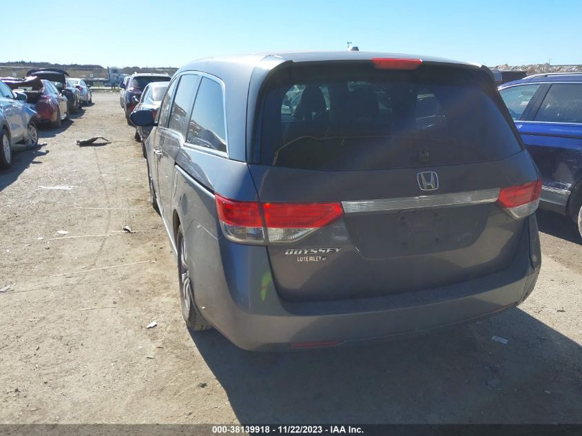 2015 HONDA ODYSSEY EXL - 5FNRL5H66FB083206