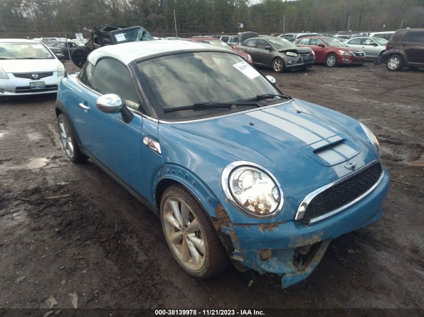 2013 MINI COUPE COOPER S - WMWSX3C58DT466967