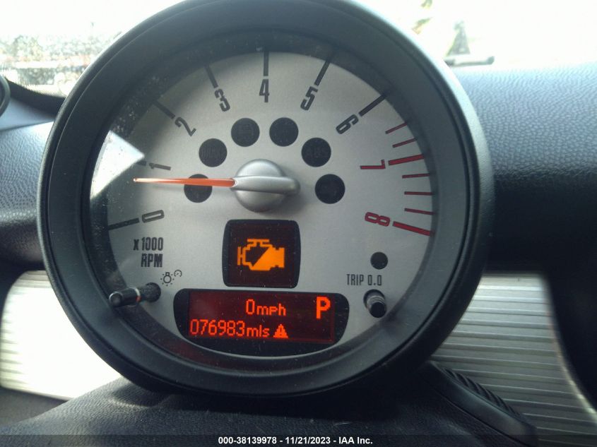 2013 MINI COUPE COOPER S - WMWSX3C58DT466967