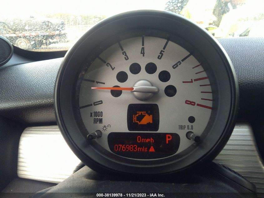 2013 MINI COUPE COOPER S - WMWSX3C58DT466967