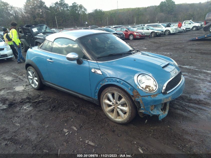 2013 MINI COUPE COOPER S - WMWSX3C58DT466967