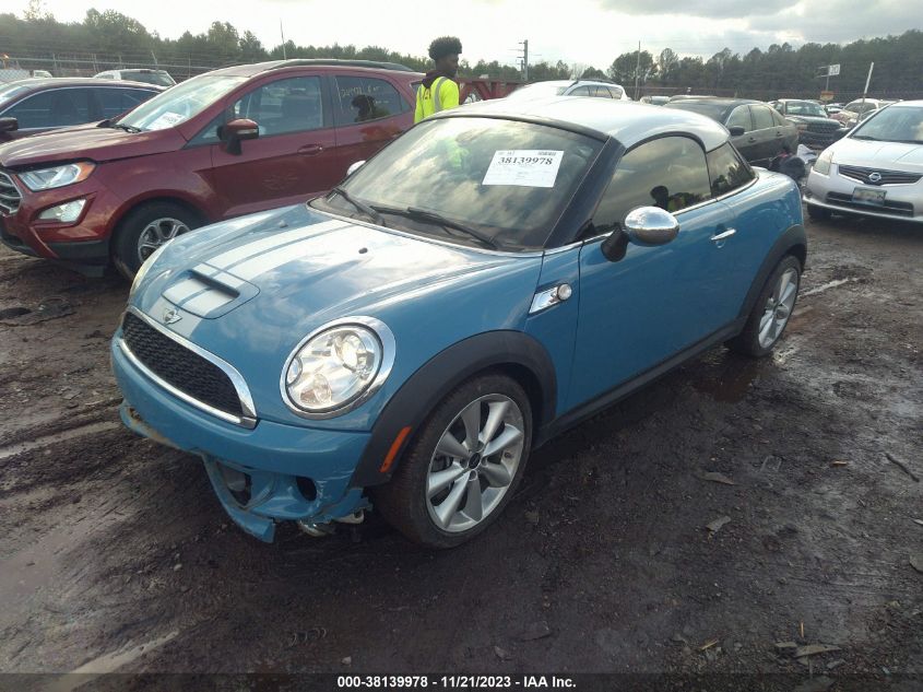 2013 MINI COUPE COOPER S - WMWSX3C58DT466967