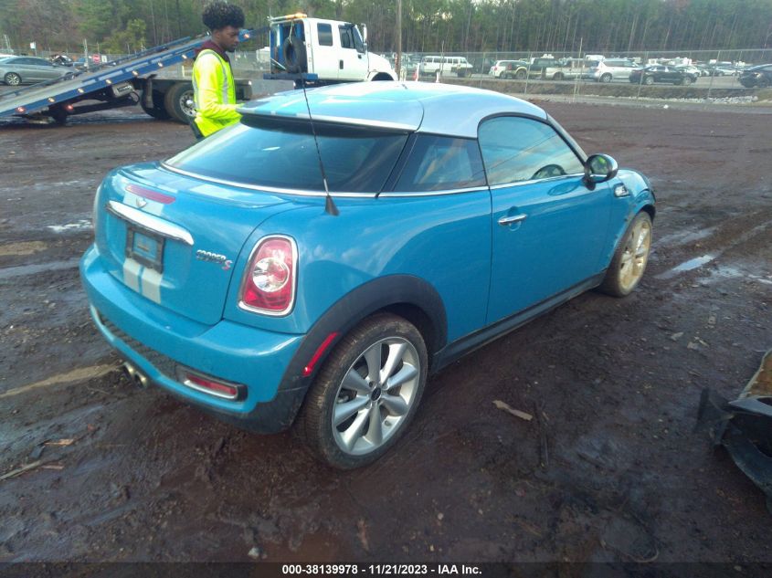 2013 MINI COUPE COOPER S - WMWSX3C58DT466967