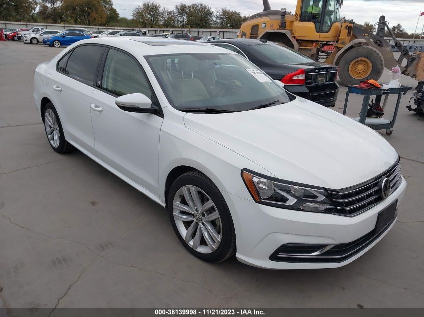 2019 VOLKSWAGEN PASSAT 2.0T WOLFSBURG EDITION - 1VWLA7A36KC003530