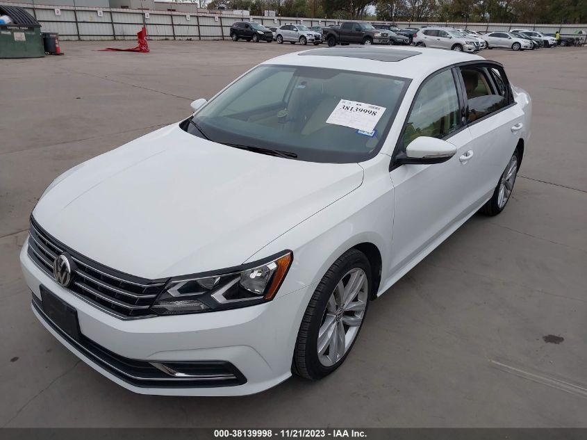 2019 VOLKSWAGEN PASSAT 2.0T WOLFSBURG EDITION - 1VWLA7A36KC003530