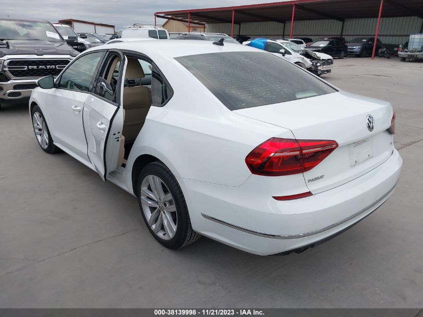 2019 VOLKSWAGEN PASSAT 2.0T WOLFSBURG EDITION - 1VWLA7A36KC003530