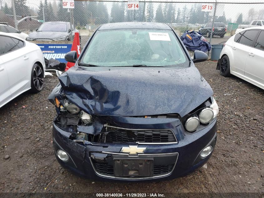 2015 CHEVROLET SONIC LT AUTO - 1G1JC5SGXF4159590