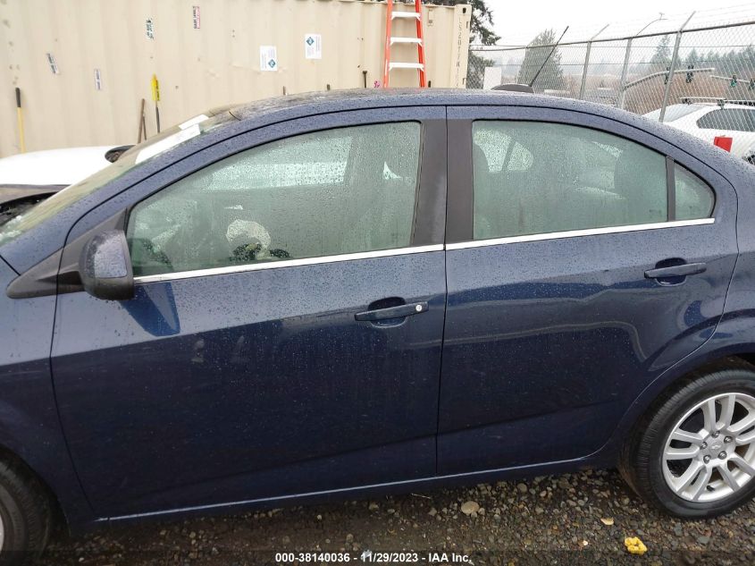 2015 CHEVROLET SONIC LT AUTO - 1G1JC5SGXF4159590