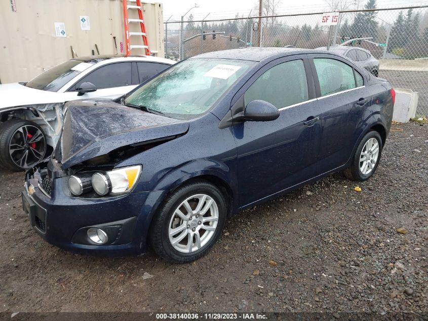 2015 CHEVROLET SONIC LT AUTO - 1G1JC5SGXF4159590