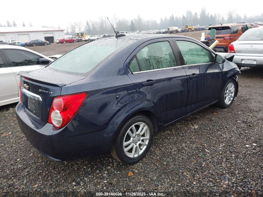 2015 CHEVROLET SONIC LT AUTO - 1G1JC5SGXF4159590