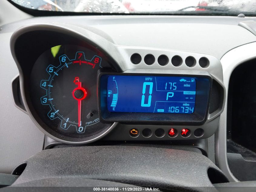 2015 CHEVROLET SONIC LT AUTO - 1G1JC5SGXF4159590