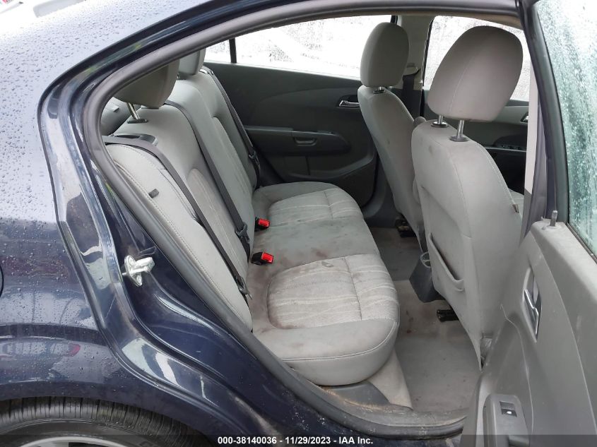 2015 CHEVROLET SONIC LT AUTO - 1G1JC5SGXF4159590