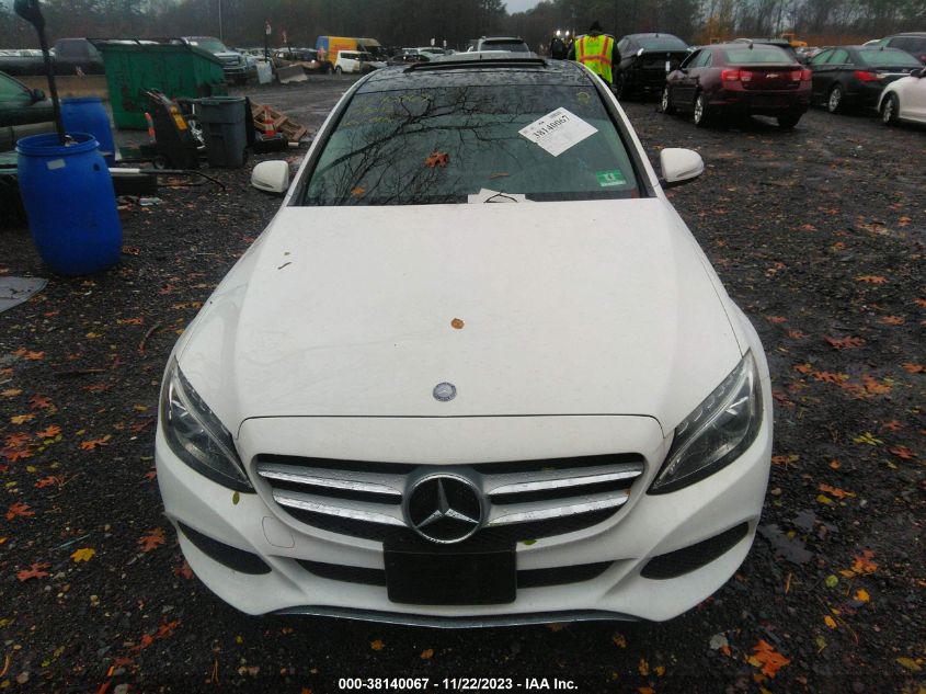 2015 MERCEDES-BENZ C 300 SPORT 4MATIC/LUXURY 4MATIC/4MATIC - 55SWF4KB0FU083663