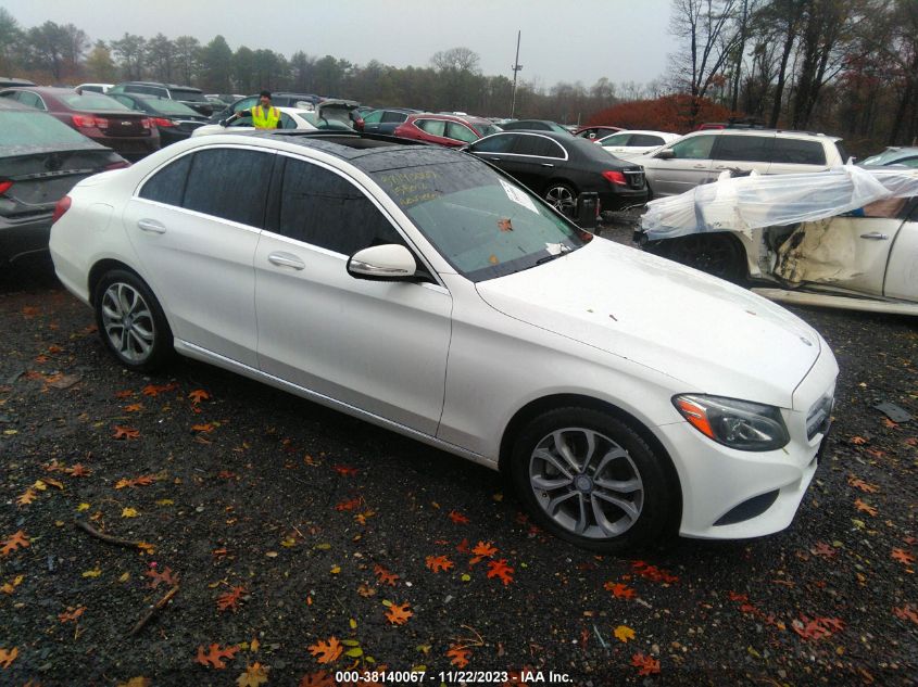 2015 MERCEDES-BENZ C 300 SPORT 4MATIC/LUXURY 4MATIC/4MATIC - 55SWF4KB0FU083663