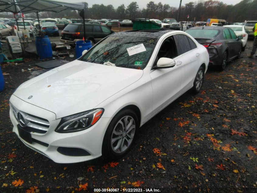 2015 MERCEDES-BENZ C 300 SPORT 4MATIC/LUXURY 4MATIC/4MATIC - 55SWF4KB0FU083663