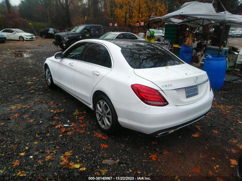 2015 MERCEDES-BENZ C 300 SPORT 4MATIC/LUXURY 4MATIC/4MATIC - 55SWF4KB0FU083663