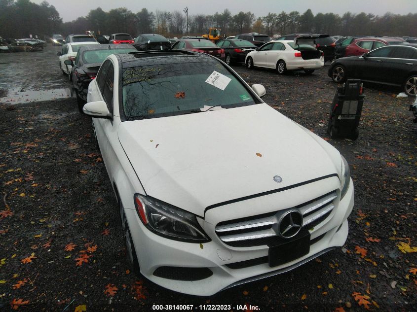 2015 MERCEDES-BENZ C 300 SPORT 4MATIC/LUXURY 4MATIC/4MATIC - 55SWF4KB0FU083663