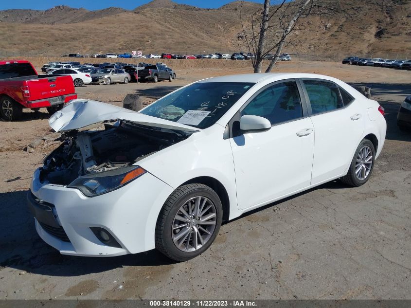 2014 TOYOTA COROLLA LE PLUS - 5YFBURHE7EP052224