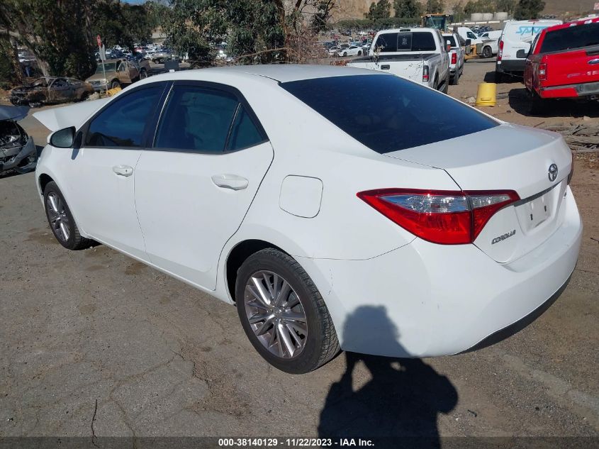2014 TOYOTA COROLLA LE PLUS - 5YFBURHE7EP052224