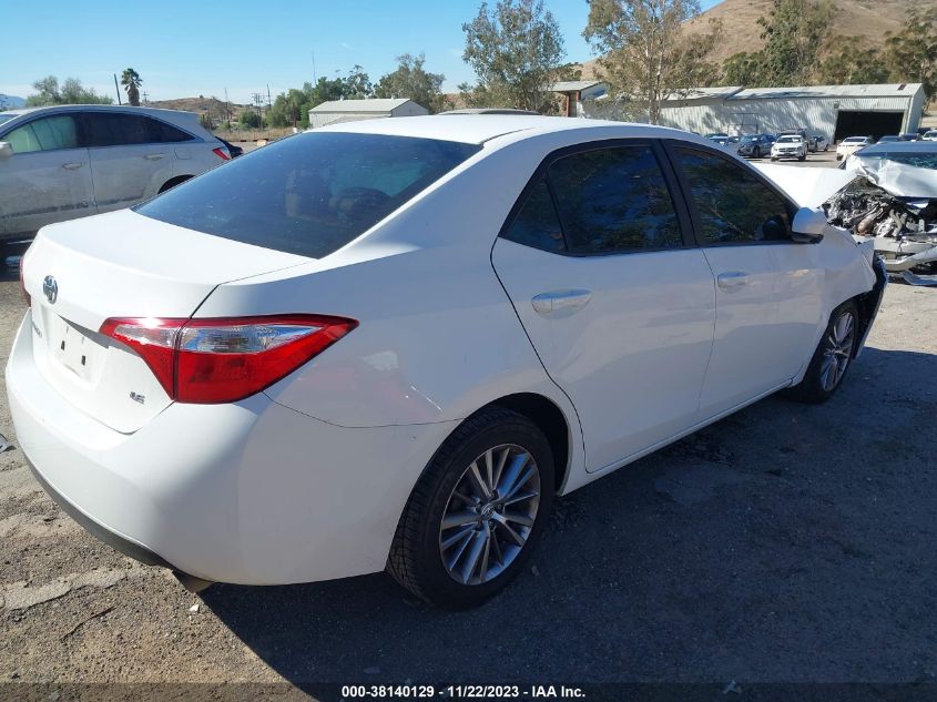 2014 TOYOTA COROLLA LE PLUS - 5YFBURHE7EP052224