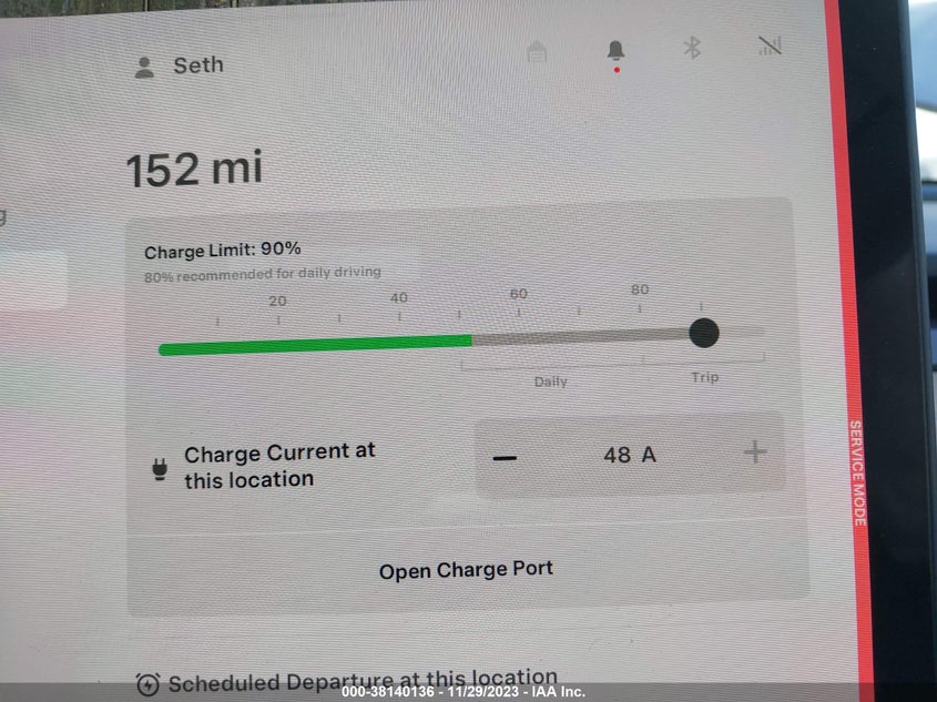 VIN 5YJYGDEE1LF057775 2020 TESLA MODEL Y