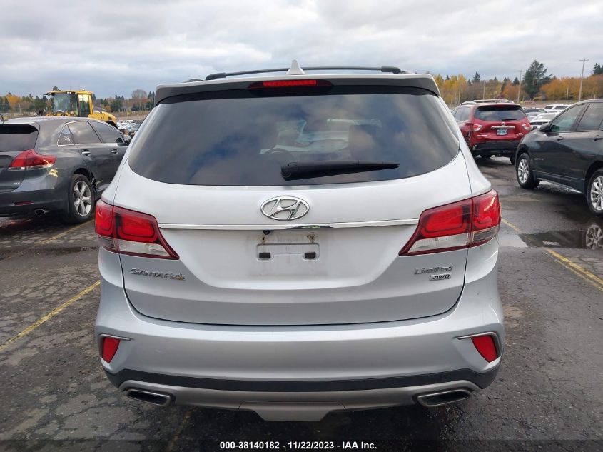 2017 HYUNDAI SANTA FE LIMITED - KM8SNDHF4HU187091