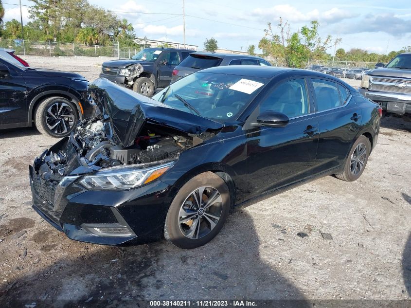 2022 NISSAN SENTRA SV XTRONIC CVT - 3N1AB8CV5NY290059