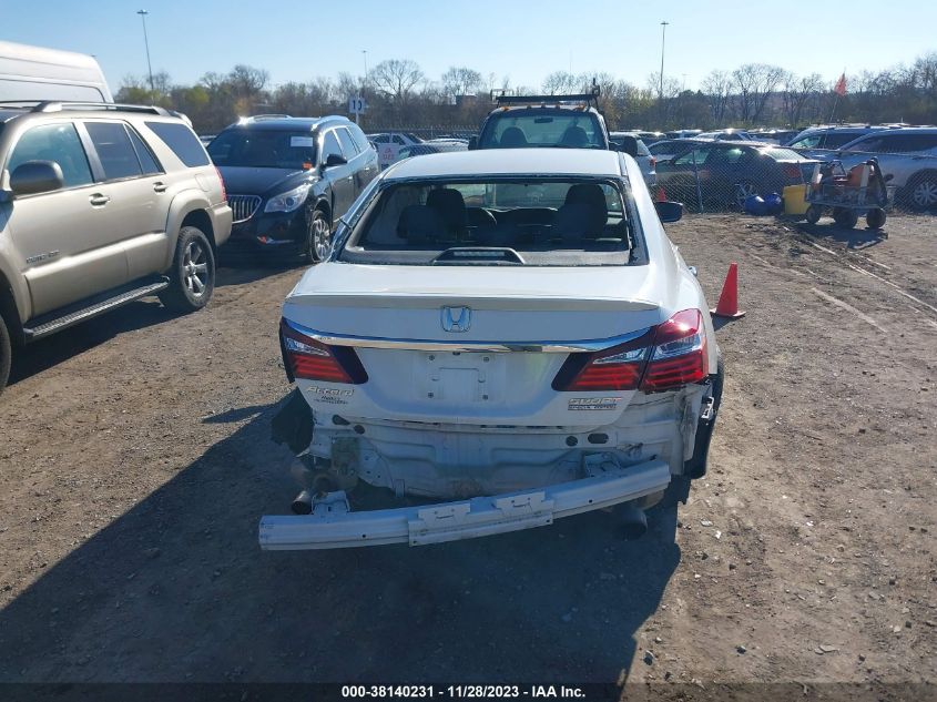 2017 HONDA ACCORD SPORT SE - 1HGCR2F13HA001312