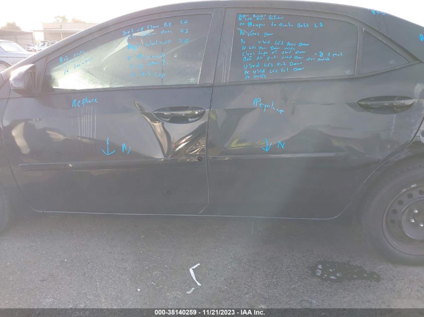 2018 TOYOTA COROLLA LE - 2T1BURHE4JC029932