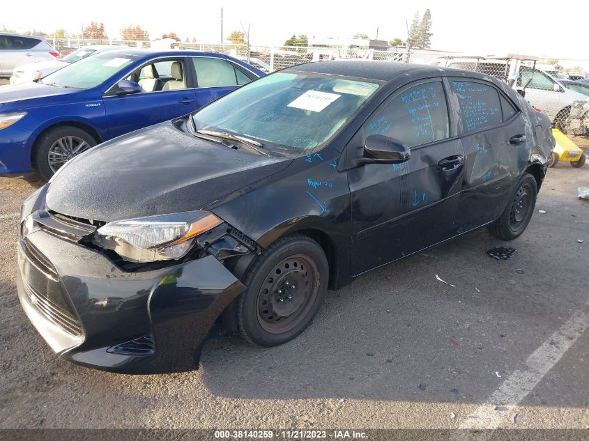 2018 TOYOTA COROLLA LE - 2T1BURHE4JC029932