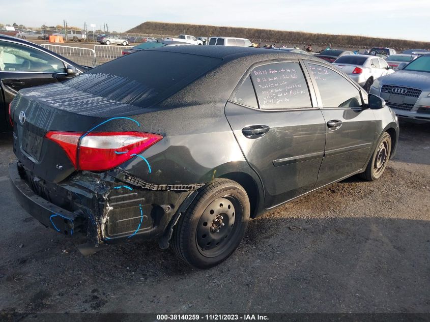 2018 TOYOTA COROLLA LE - 2T1BURHE4JC029932