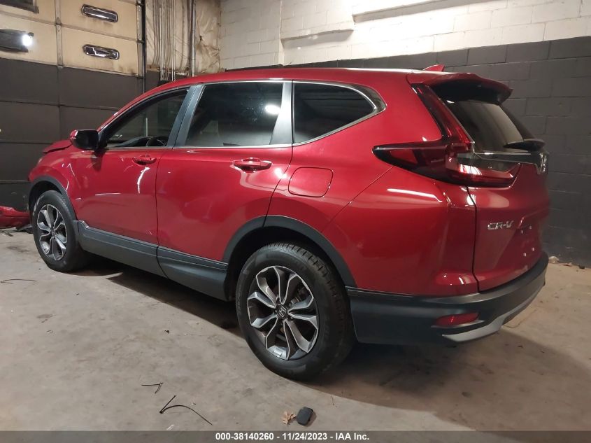 2022 HONDA CR-V EXL - 5J6RW2H81NA013928