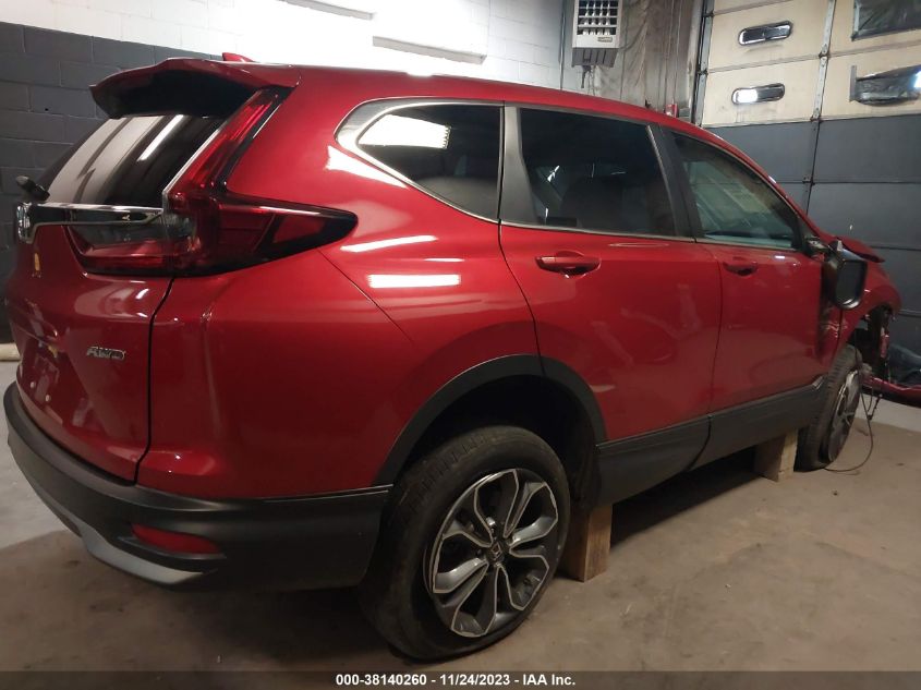 2022 HONDA CR-V EXL - 5J6RW2H81NA013928