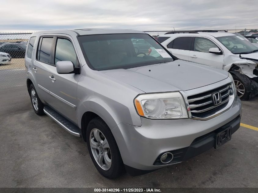 2013 HONDA PILOT EXL - 5FNYF3H58DB024363