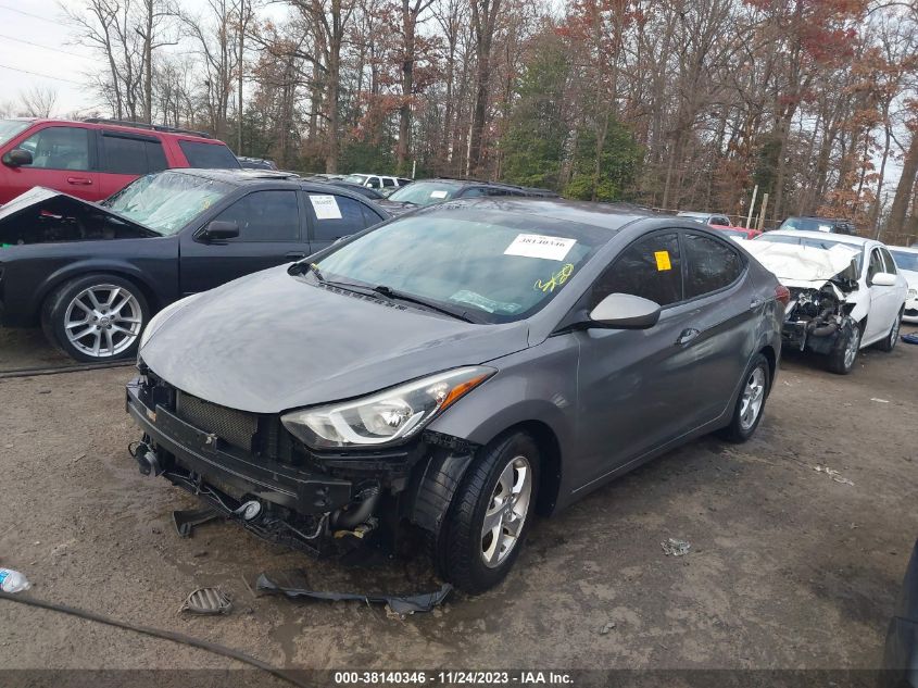 2014 HYUNDAI ELANTRA SE - 5NPDH4AE7EH493360