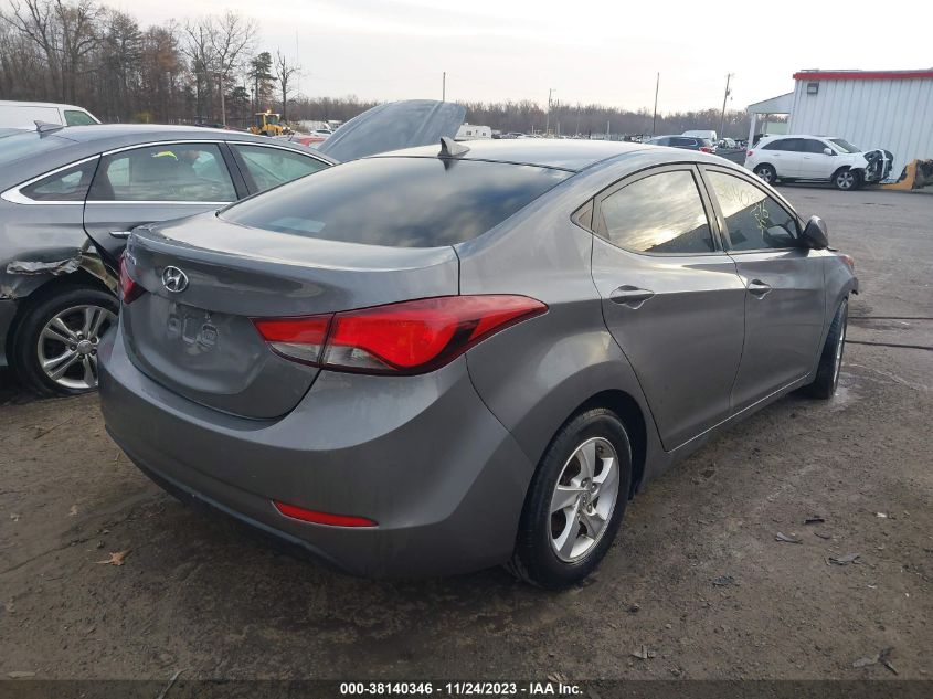 2014 HYUNDAI ELANTRA SE - 5NPDH4AE7EH493360