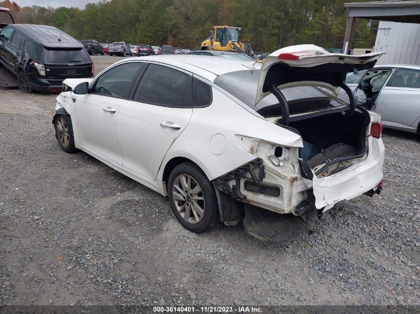 2016 KIA OPTIMA LX - KNAGT4L30G5086701