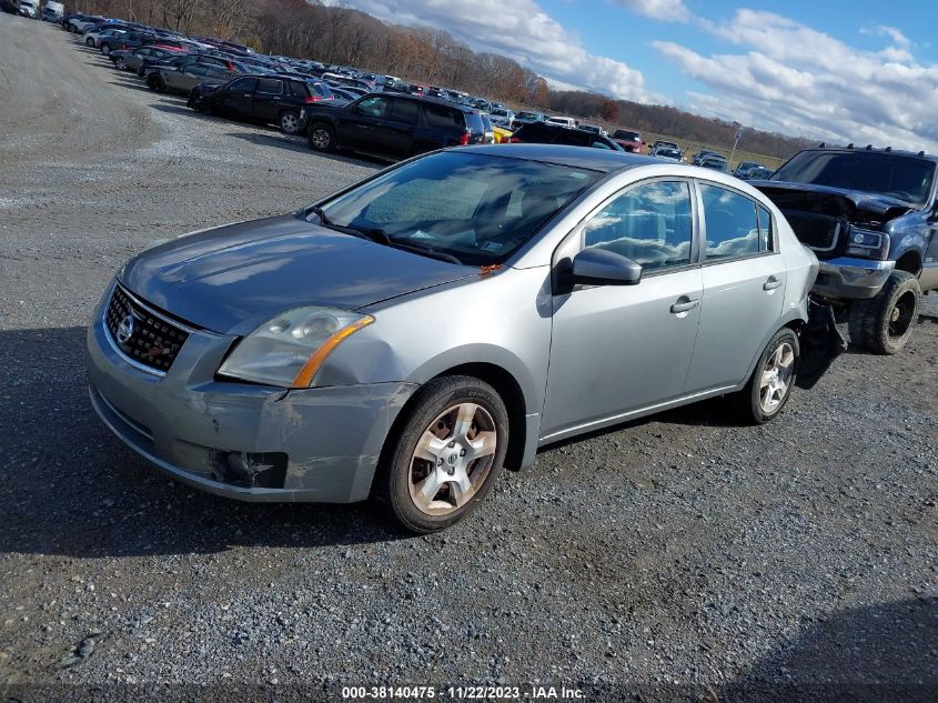 3N1AB61E98L620889 | 2008 NISSAN SENTRA