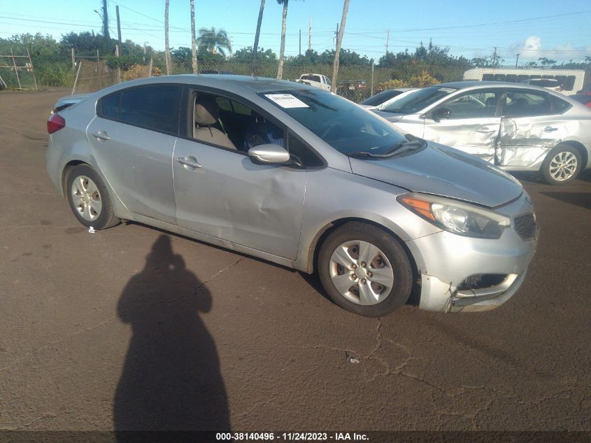 2015 KIA FORTE LX - KNAFK4A65F5301581