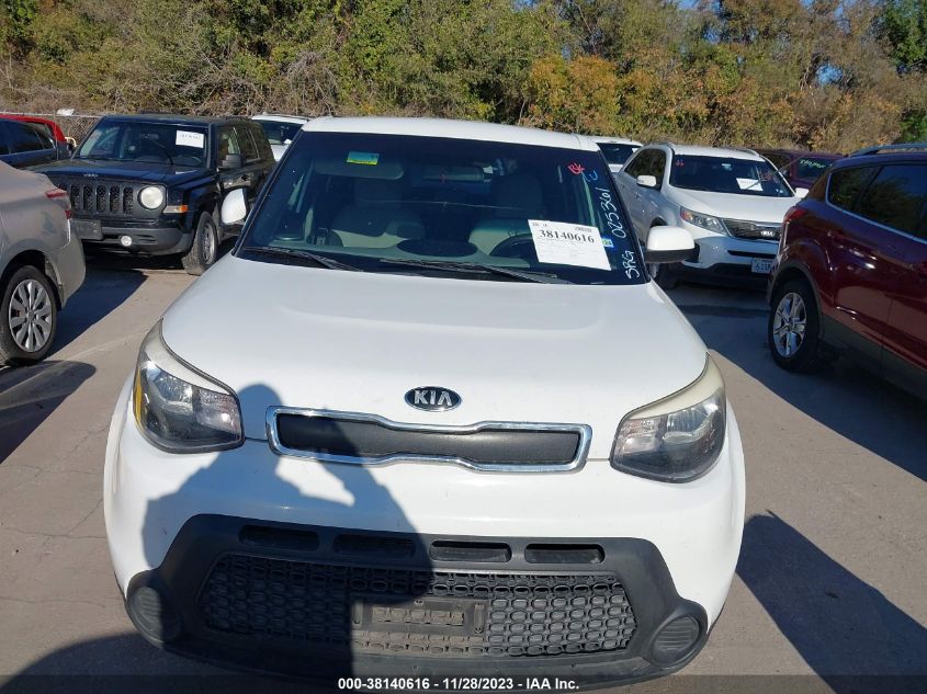 2014 KIA SOUL - KNDJN2A21E7025361