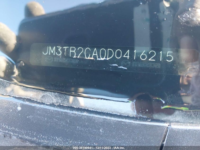2013 MAZDA CX-9 TOURING - JM3TB2CA0D0416215